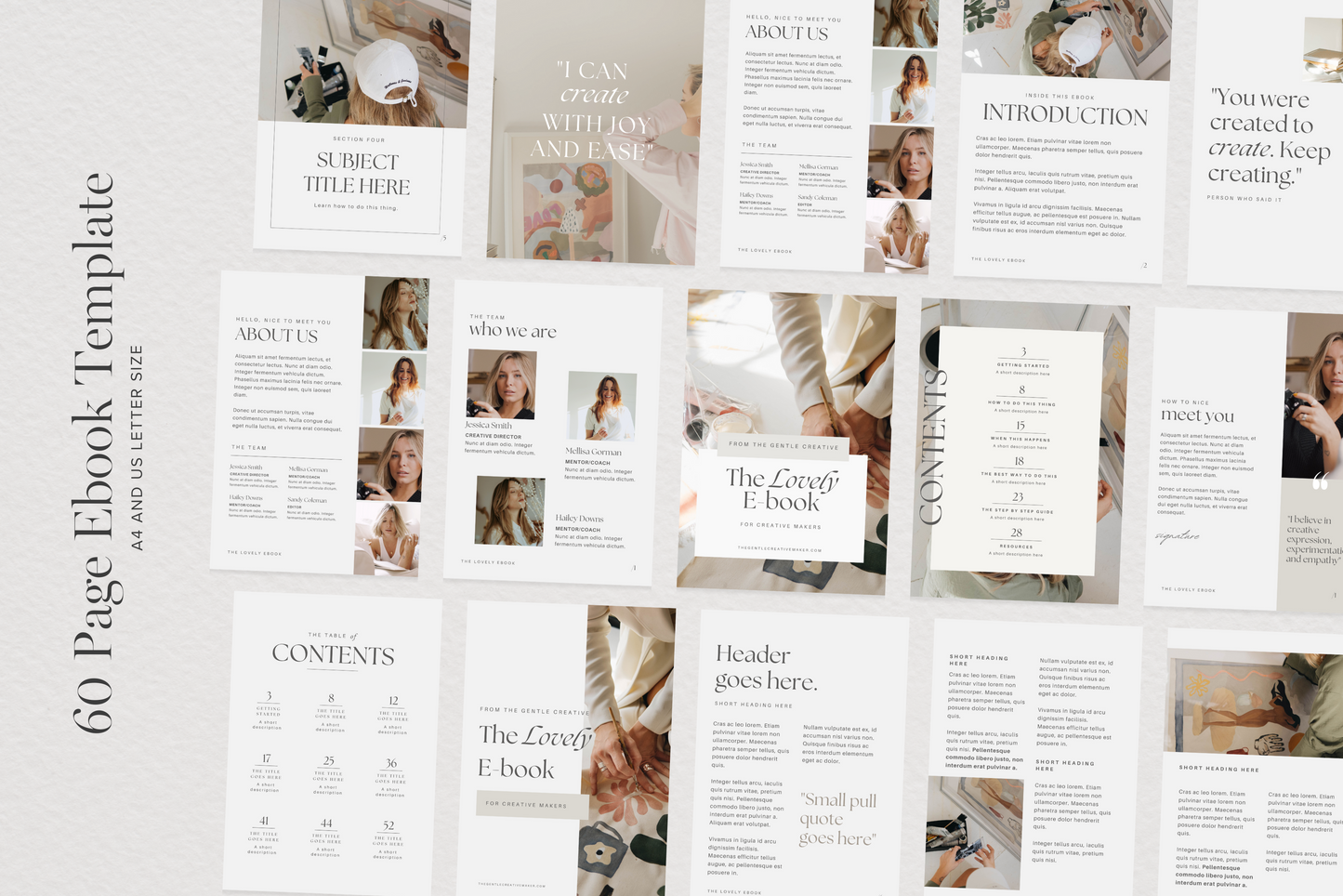 Ebook Create & Sell Template Bundle (Digital Download)