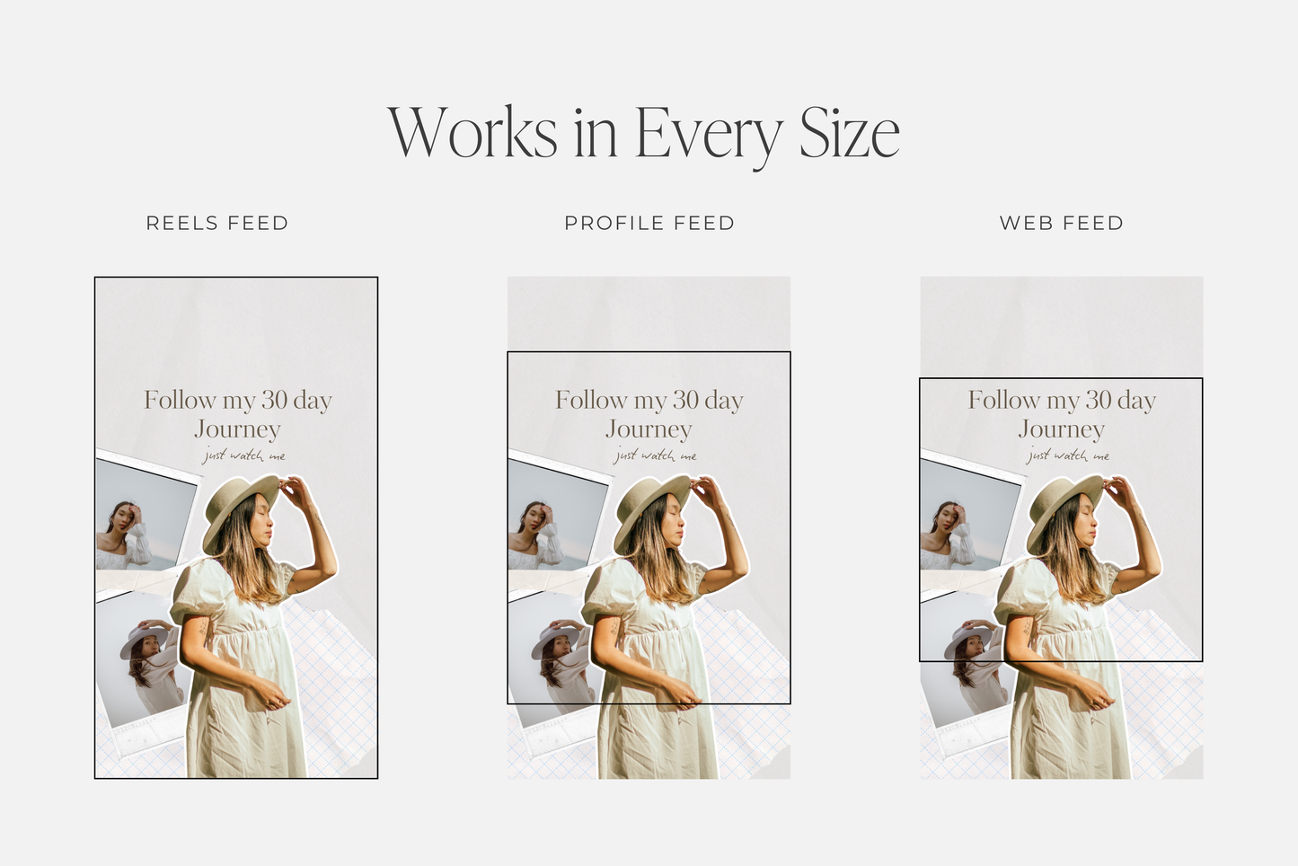 Aesthetic Collage Scrapbook Style Instagram Reel Cover Templates for Canva | Reels Cover Template, Instagram Canva, Instagram content | Digital Product