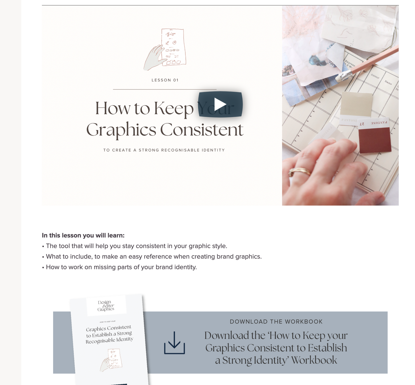 Design Better Graphics Course