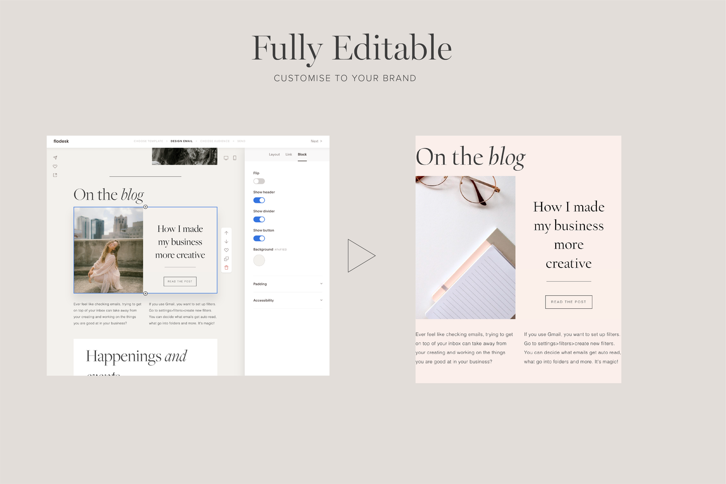 Flodesk Email Template Bundle | Marketing Email and Forms for Small Business (Digital Product)