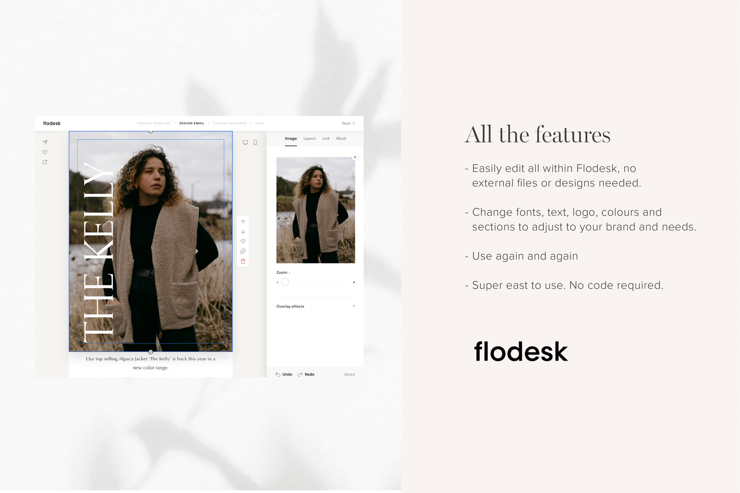 Flodesk Email E-Commerce Marketing Newsletter Template