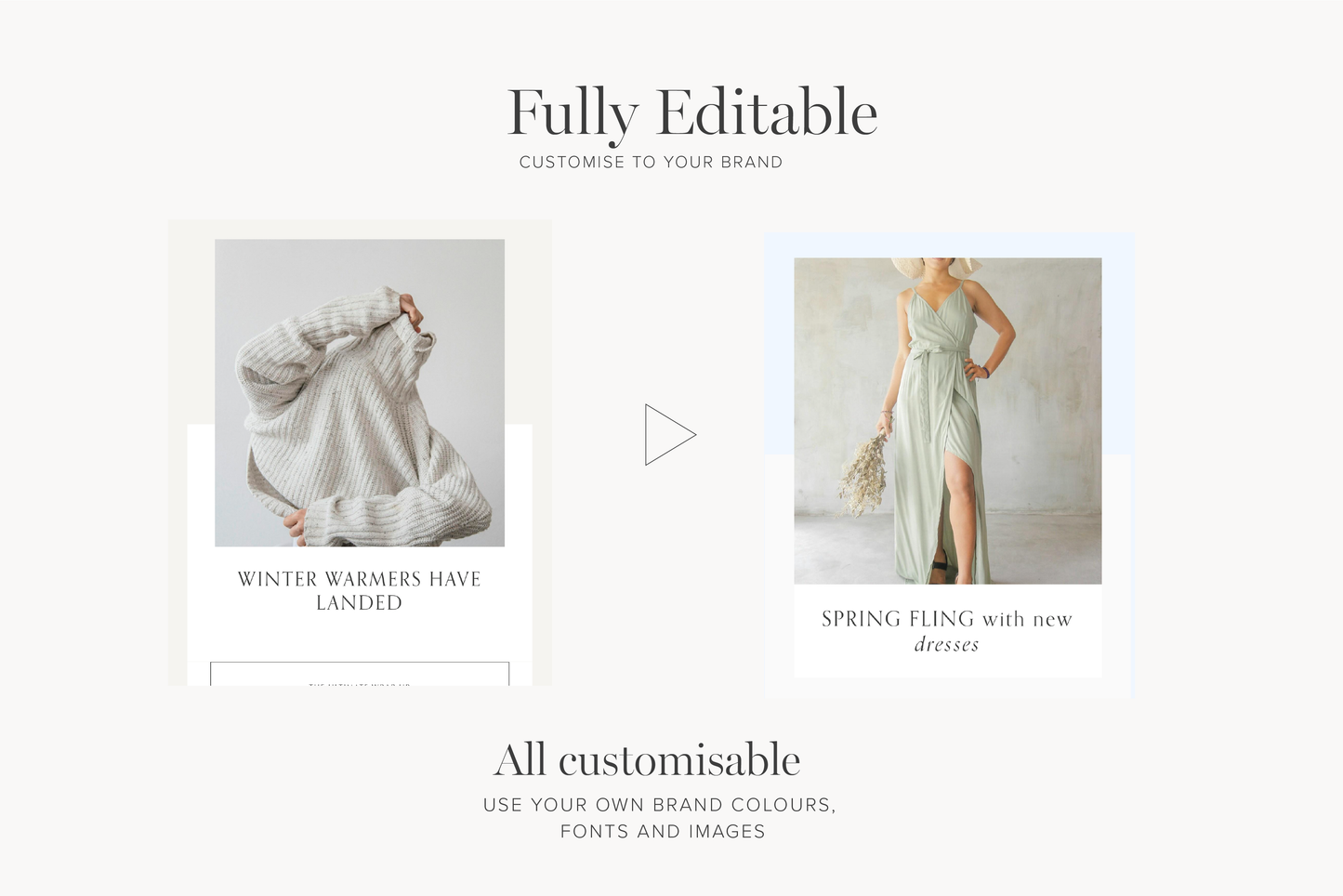 Flodesk Email E-Commerce Marketing Newsletter Template