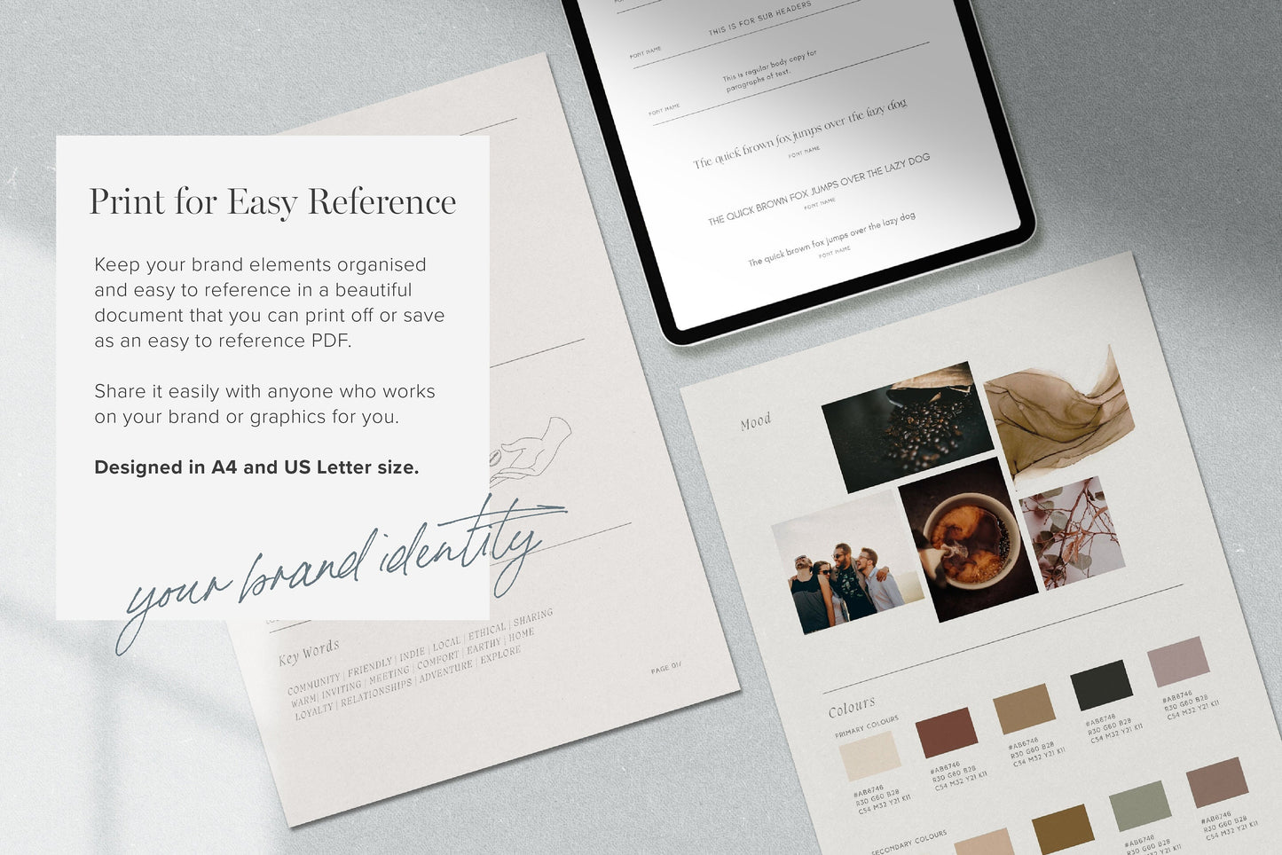 Brand Boards - Style Tiles Templates (Digital Download)