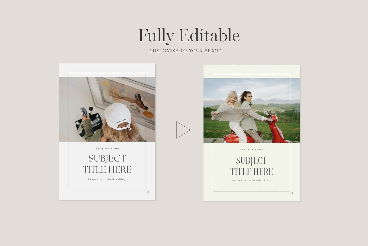 Editable Canva Workbook and Ebook Template Bundle 120 pages (Digital Download)