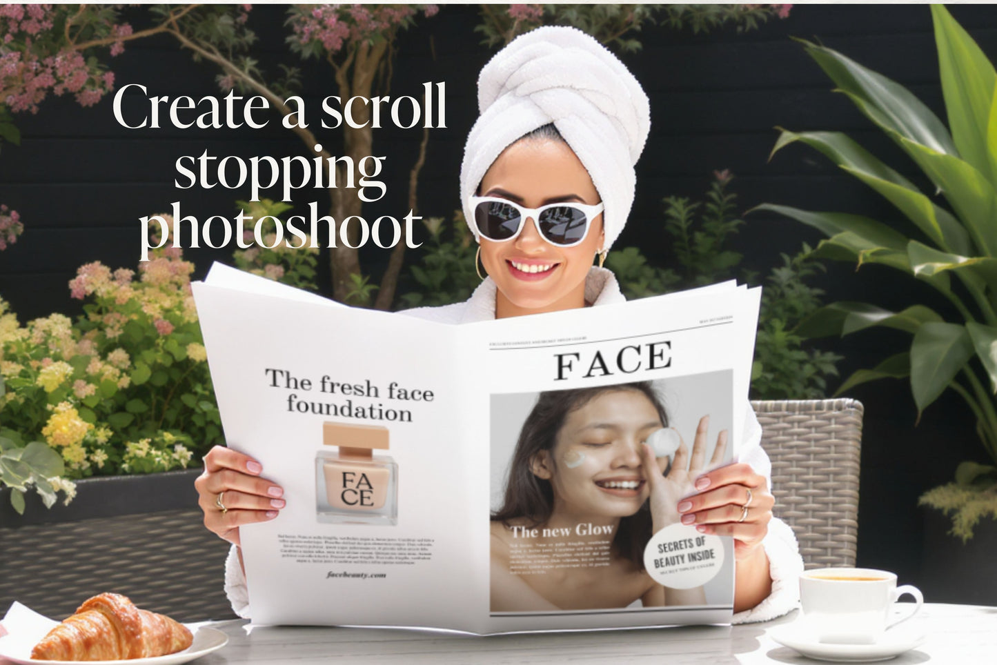 Canva Business Brand Newspaper Template, Editable Product Announcement, Custom Newspaper For Branding Photoshoot |  Digital Download