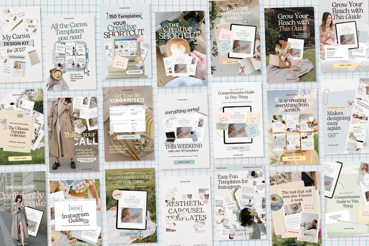 Digital Product Pinterest Pin Templates | Digital Product Pins | Editable Canva Designs (Digital Download)