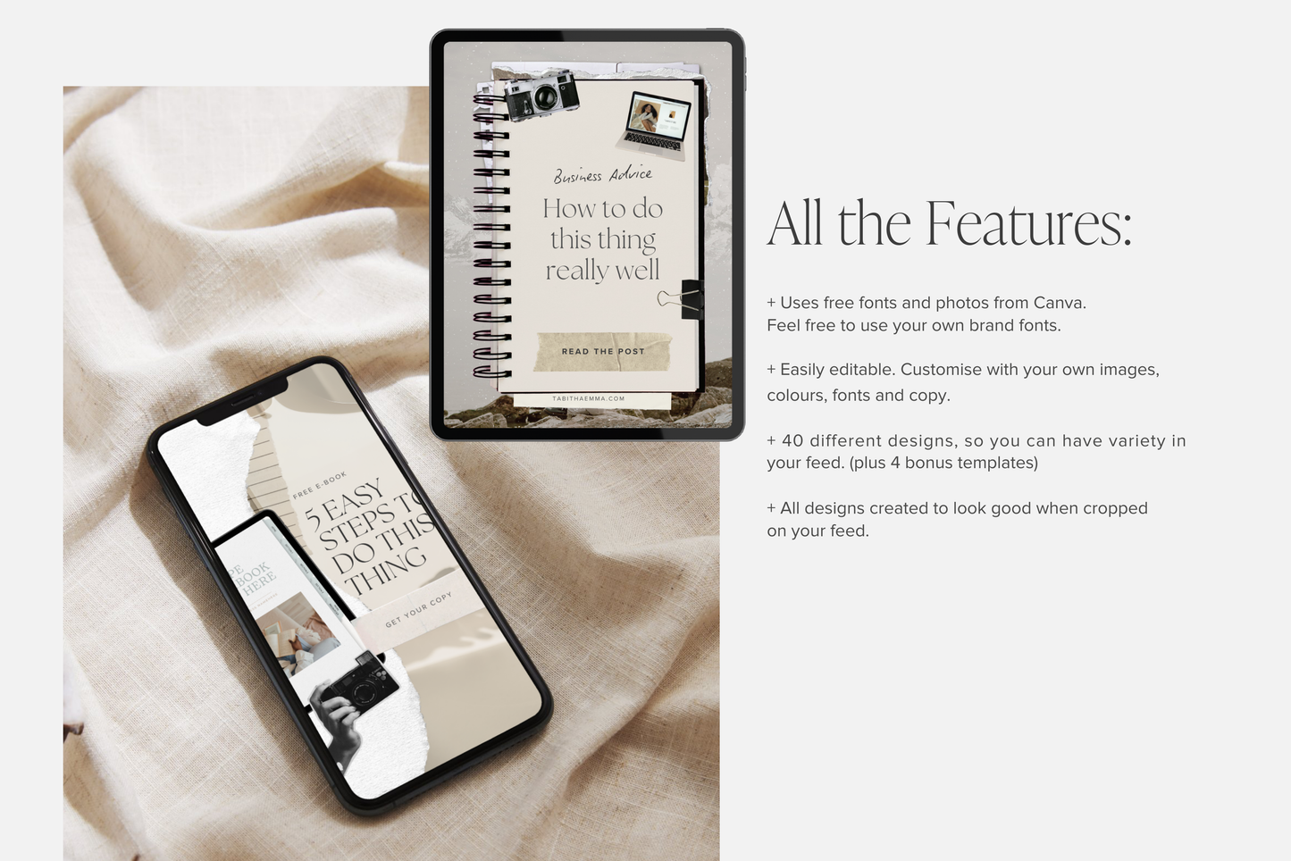 Pinterest Pin Collage Templates for Canva | Canva Pin Templates, Pinterest Design, social media content canva templates