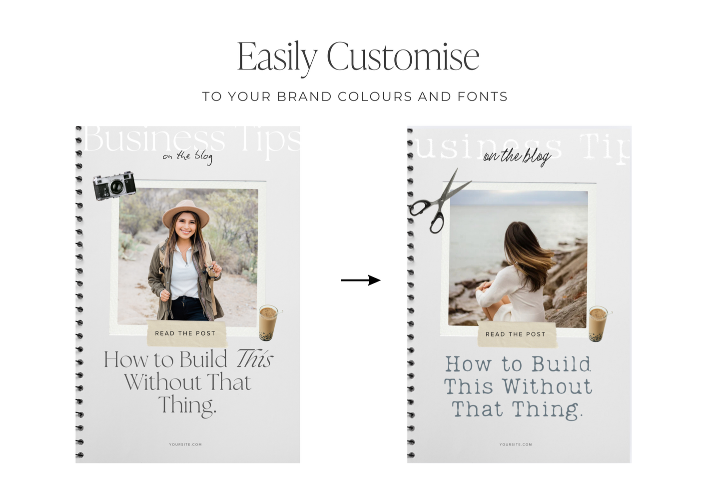 Pinterest Pin Collage Templates for Canva | Canva Pin Templates, Pinterest Design, social media content canva templates