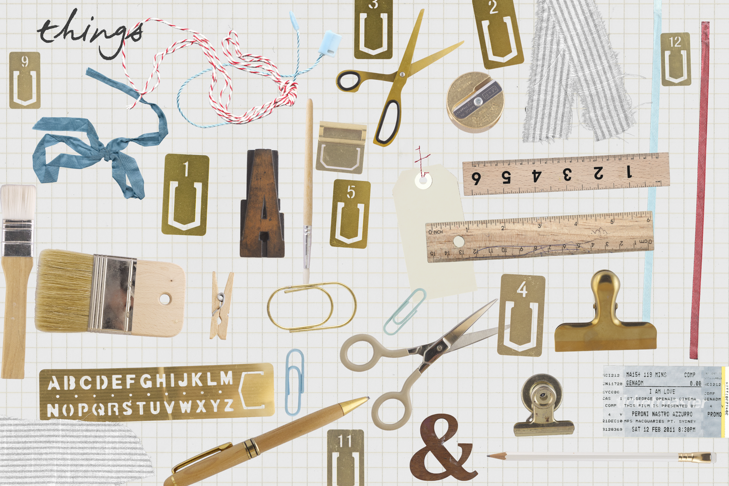 Notes & Planning Collage Elements PNG Bundle | 150+ Scrapbook Papers, Stickers, Tape, Clips , Journal Graphics (Digital Download)