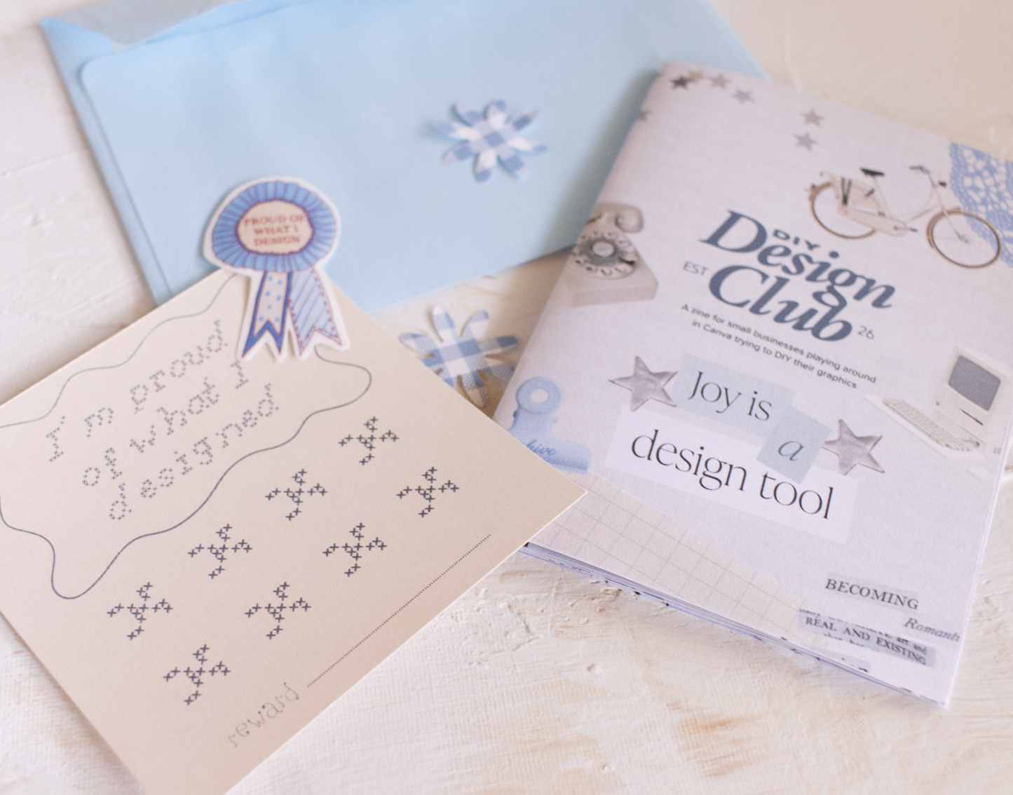 DIY Design Club Zine - Joy is a Design Tool Issue