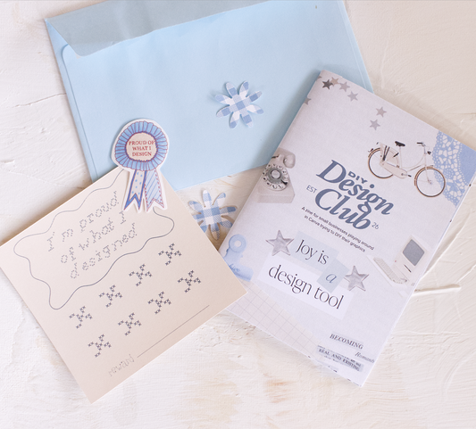DIY Design Club Zine - Joy is a Design Tool Issue