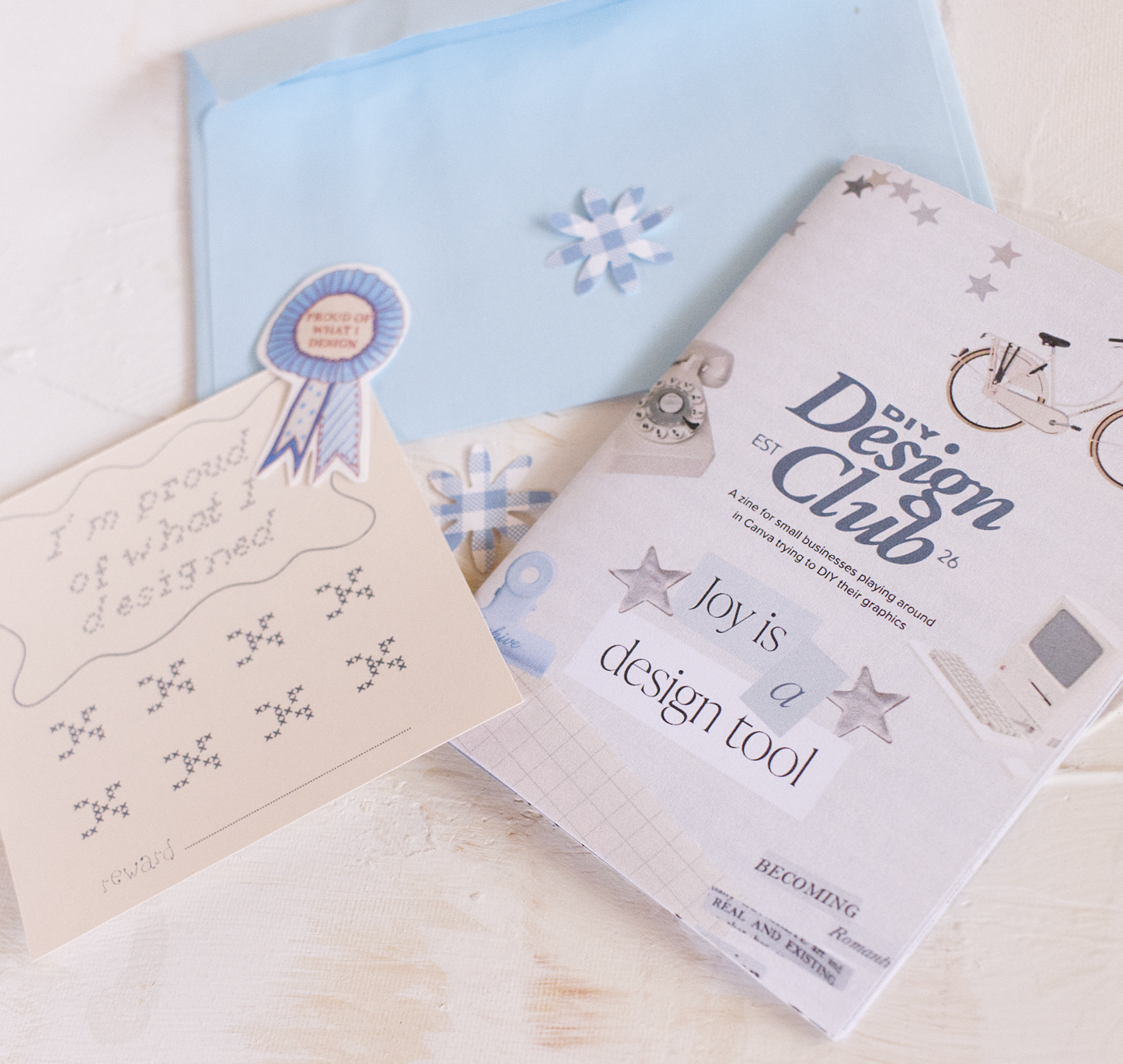 DIY Design Club Zine - Joy is a Design Tool Issue