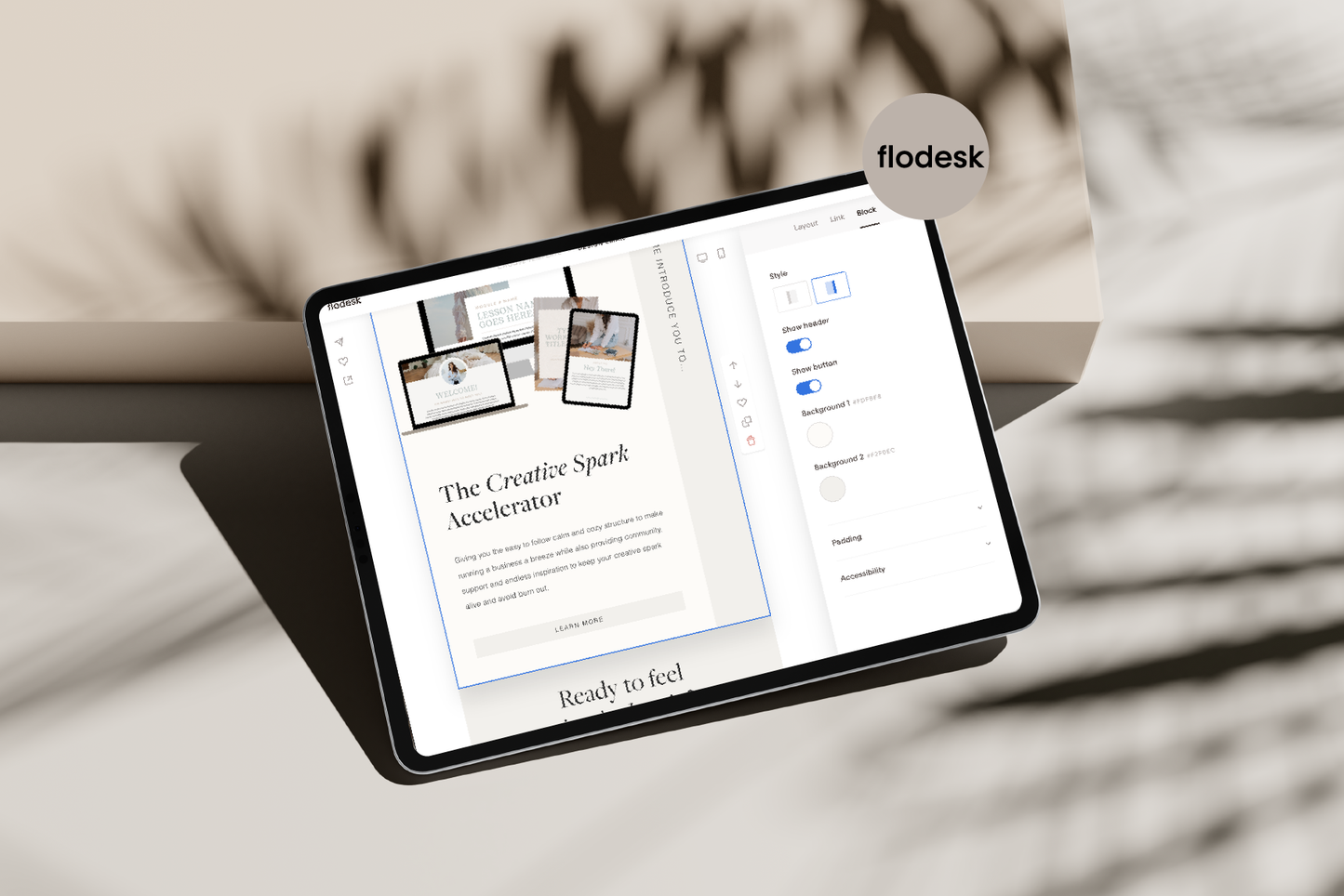 Flodesk Digital Product Course Launch Email Template