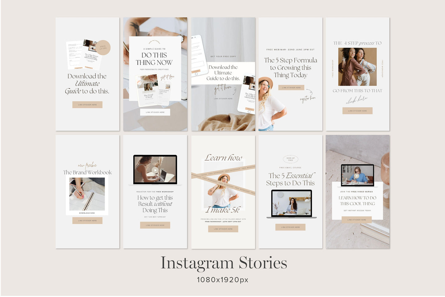 Lead Magnet Opt in Marketing Canva Templates (Digital Download)